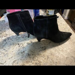 Size 8 Sam Edelman Black Suede Boots